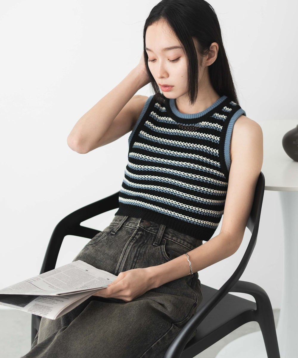 ブルー　モデル:161cm F着用