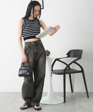 ブルー　モデル:161cm F着用