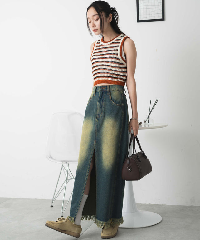 オレンジ　モデル:161cm F着用