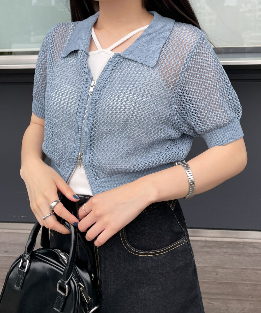 ブルー  モデル:155cm F着用