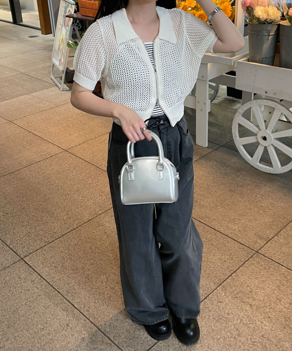 ホワイト   モデル:155cm F着用