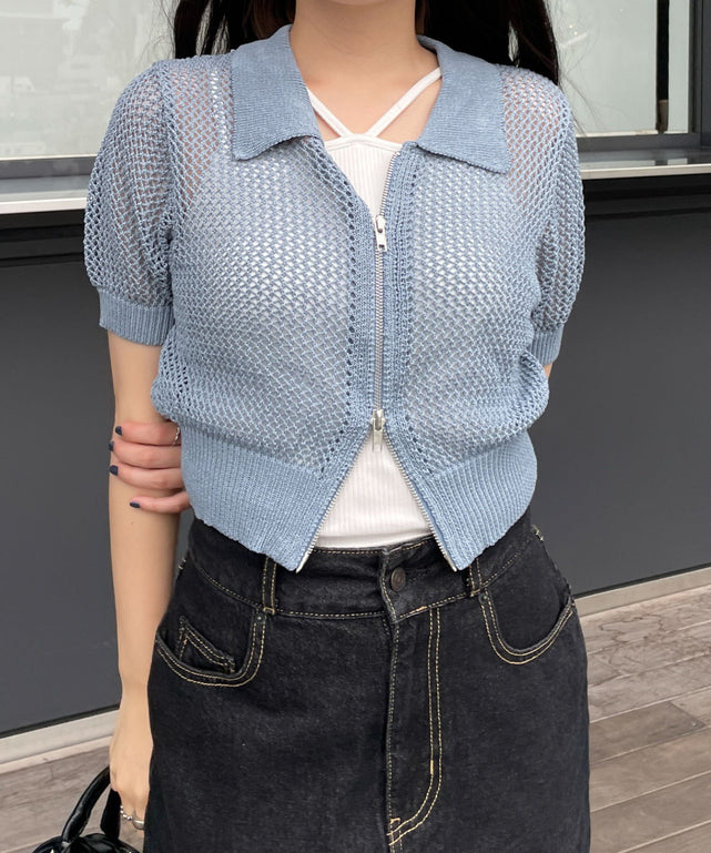 ブルー  モデル:155cm F着用