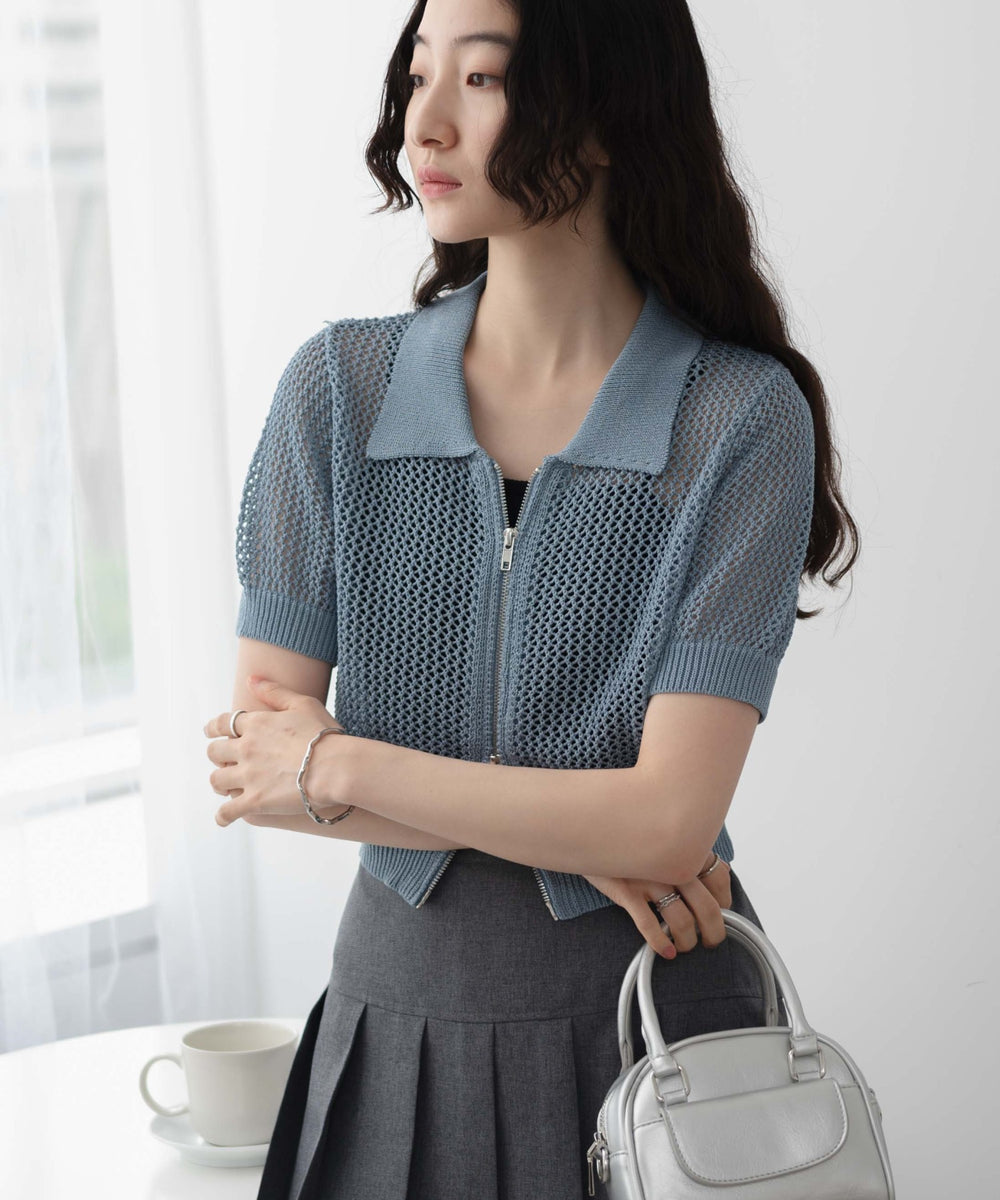 ブルー  モデル:163cm F着用