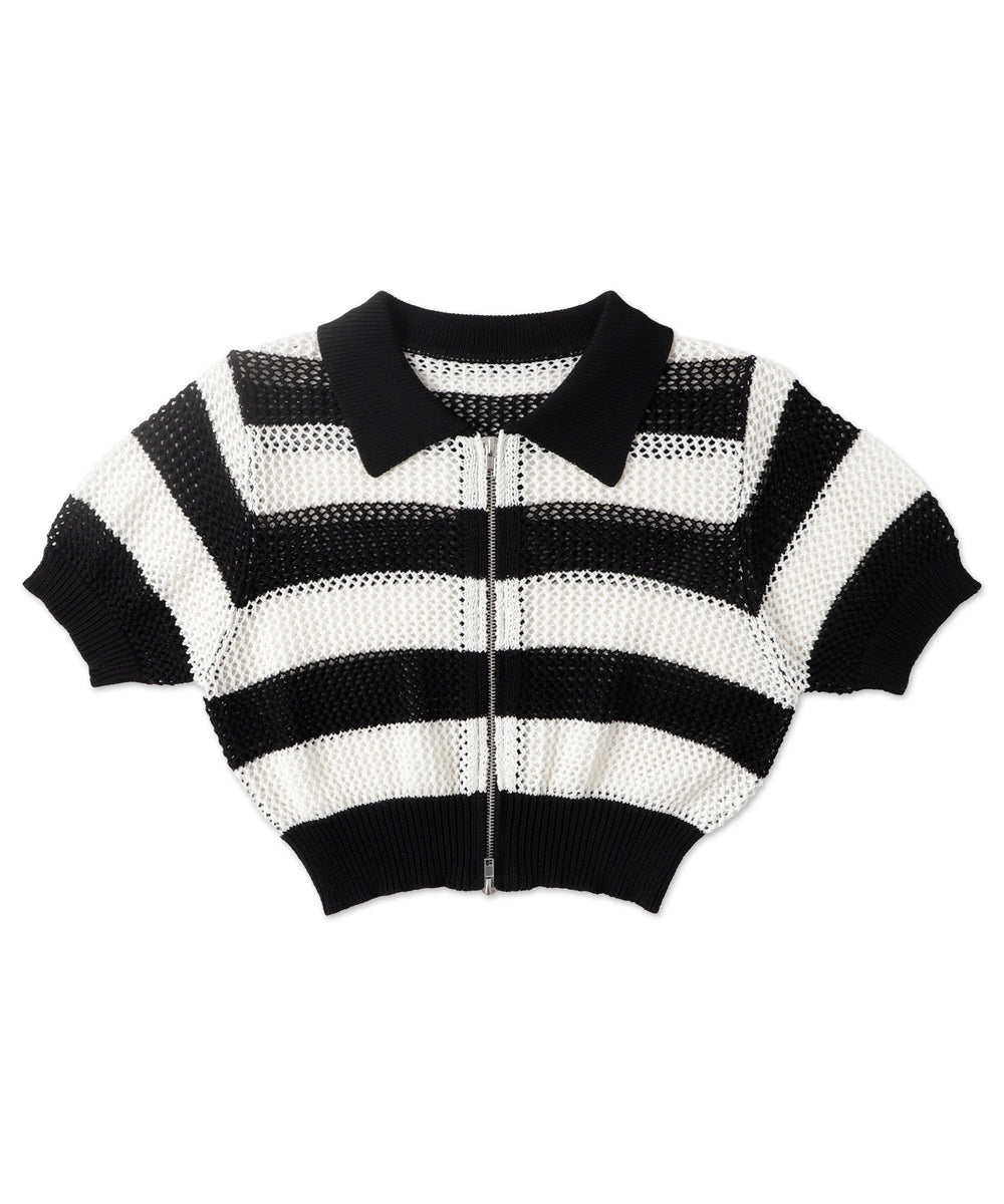 ホワイト系ボーダー 