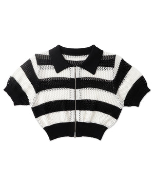 ホワイト系ボーダー 