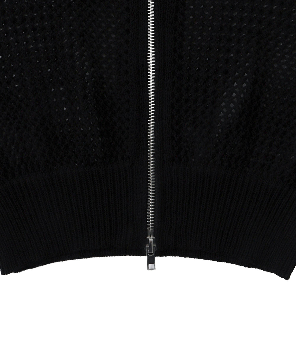 WZIPニットカーデ