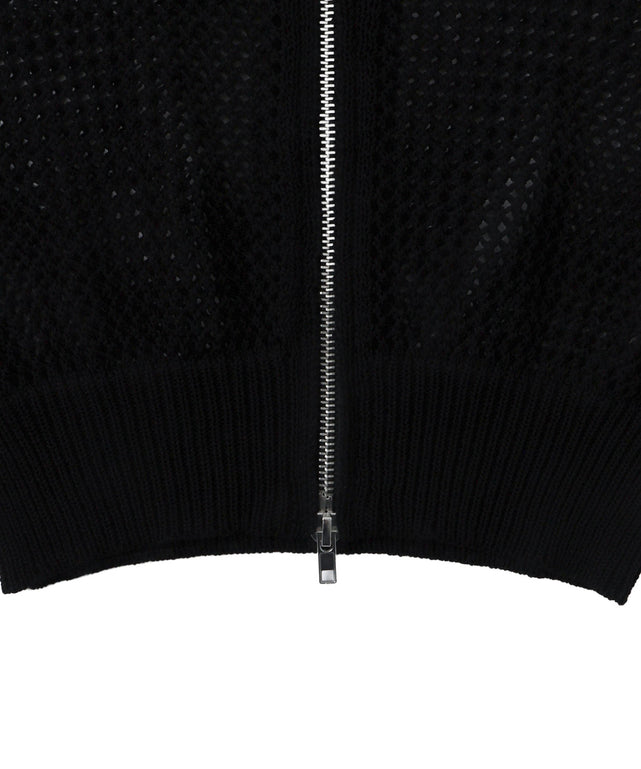 WZIPニットカーデ