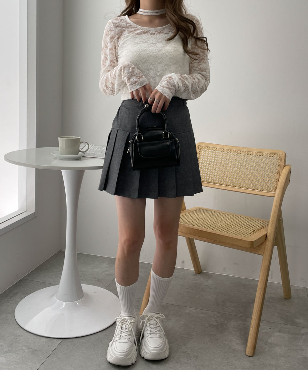 ホワイト  モデル:155cm F着用