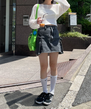 ホワイト モデル:155cm F着用