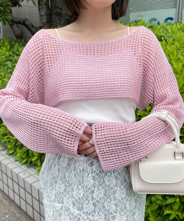 ピンク モデル:155cm F着用