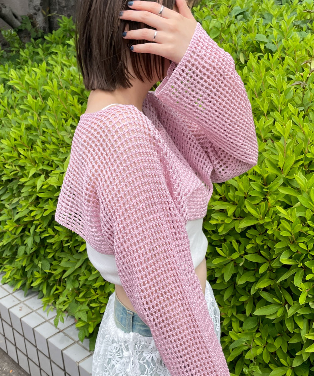 ピンク モデル:155cm F着用