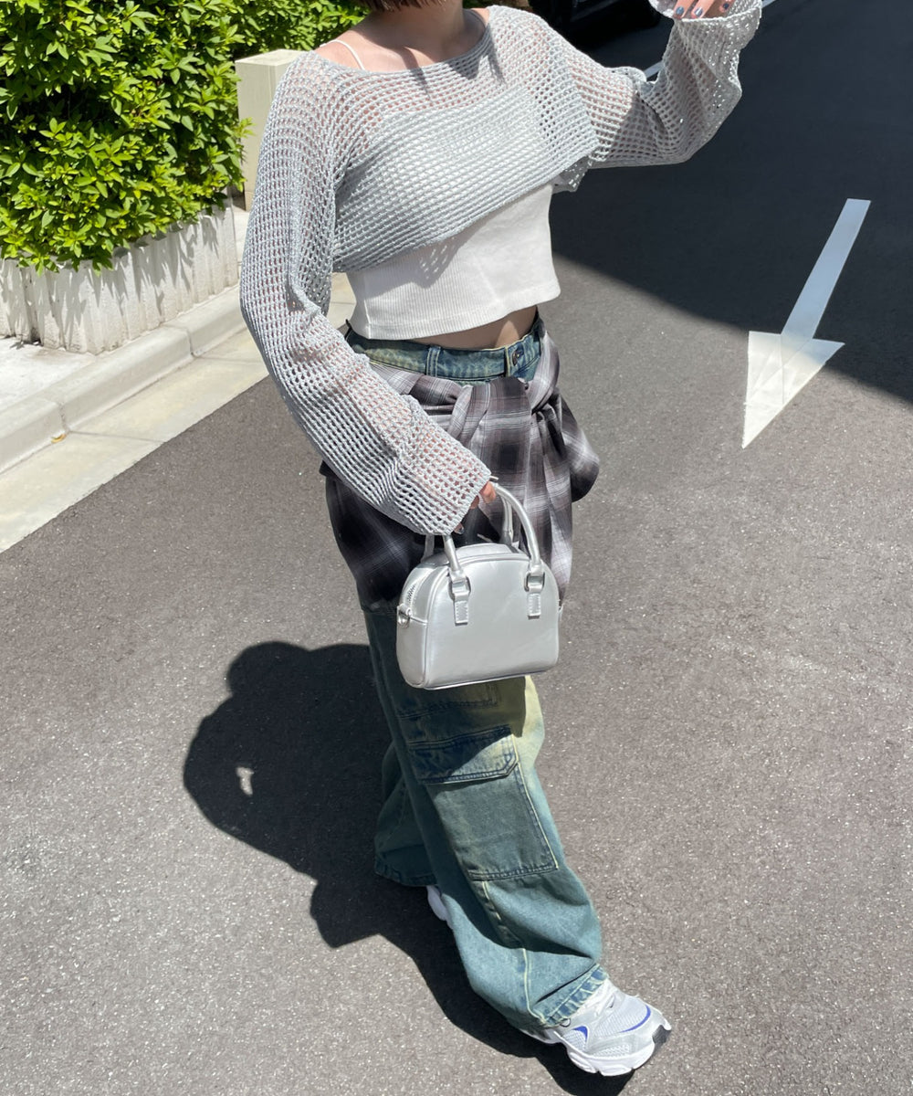 グレー モデル:155cm F着用