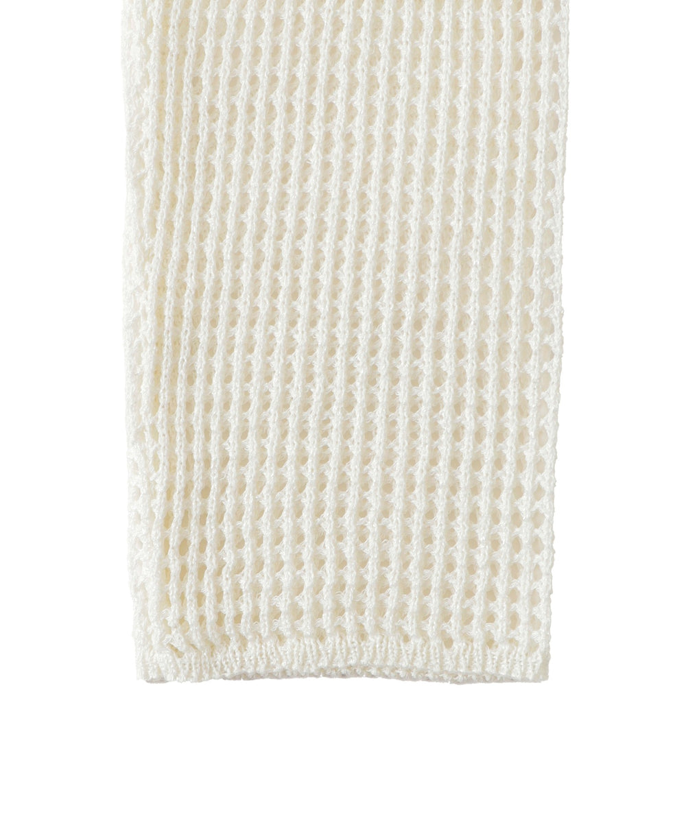 ラメショートニットプルオーバー