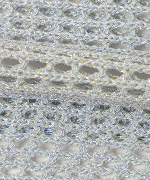 ラメショートニットプルオーバー