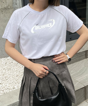 ホワイト 　モデル:155cm F着用