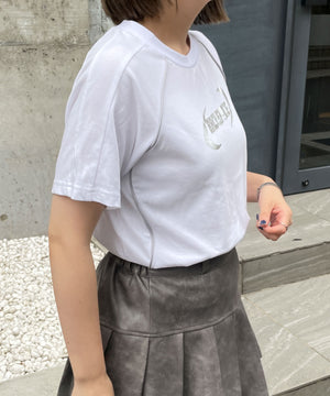 ホワイト 　モデル:155cm F着用