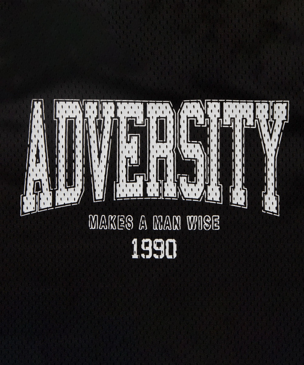 ロゴプリントメッシュタンク