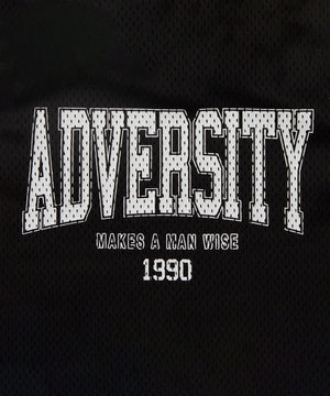 ロゴプリントメッシュタンク