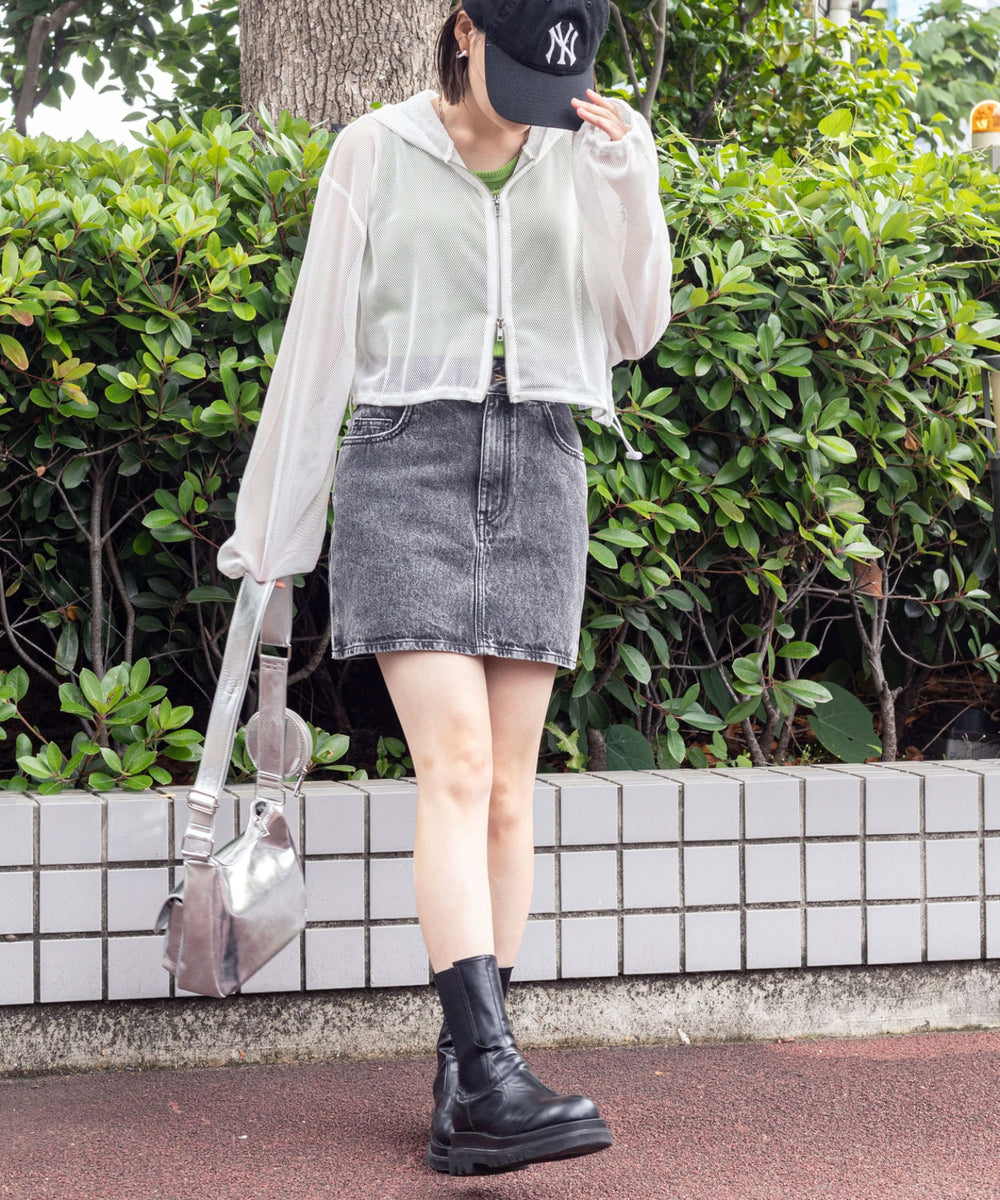 ホワイト モデル:155cm F着用