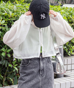 ホワイト モデル:155cm F着用