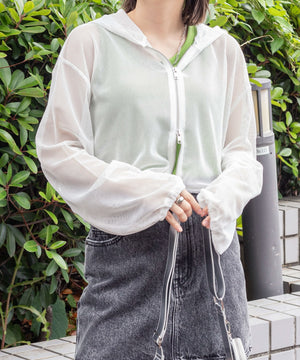 ホワイト モデル:155cm F着用