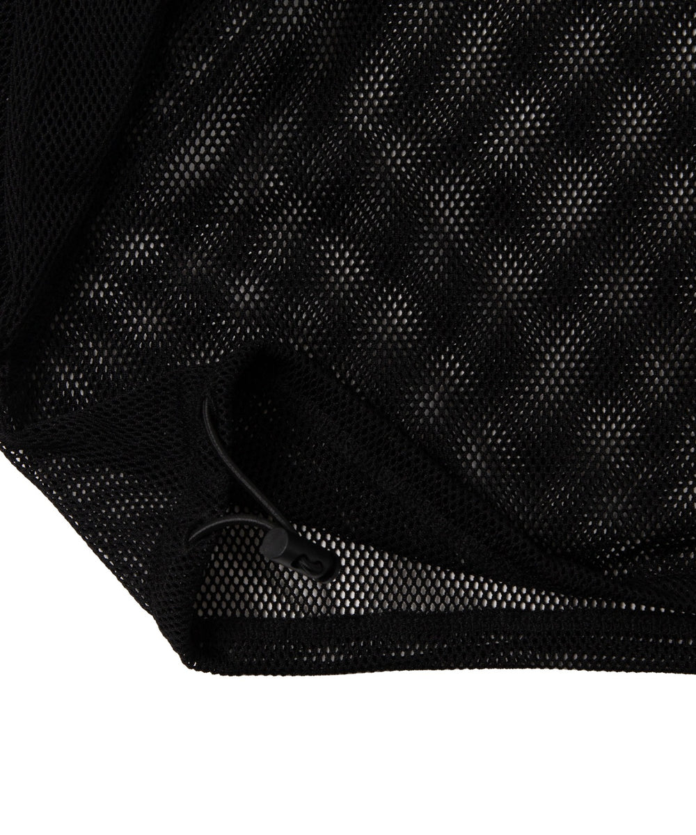 ダブルジップメッシュパーカー