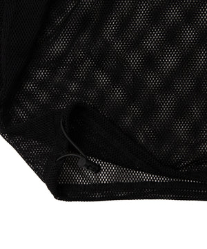 ダブルジップメッシュパーカー