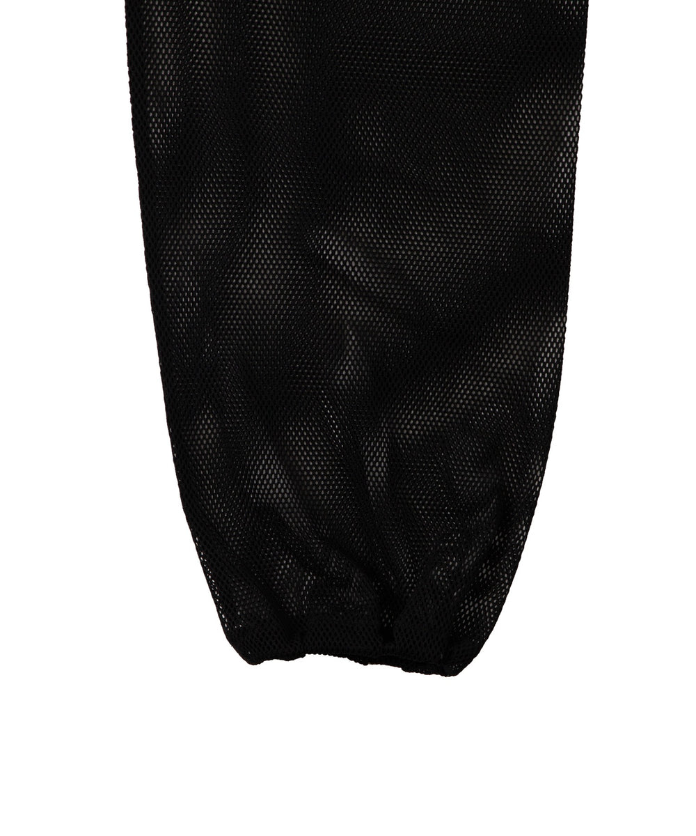 ダブルジップメッシュパーカー