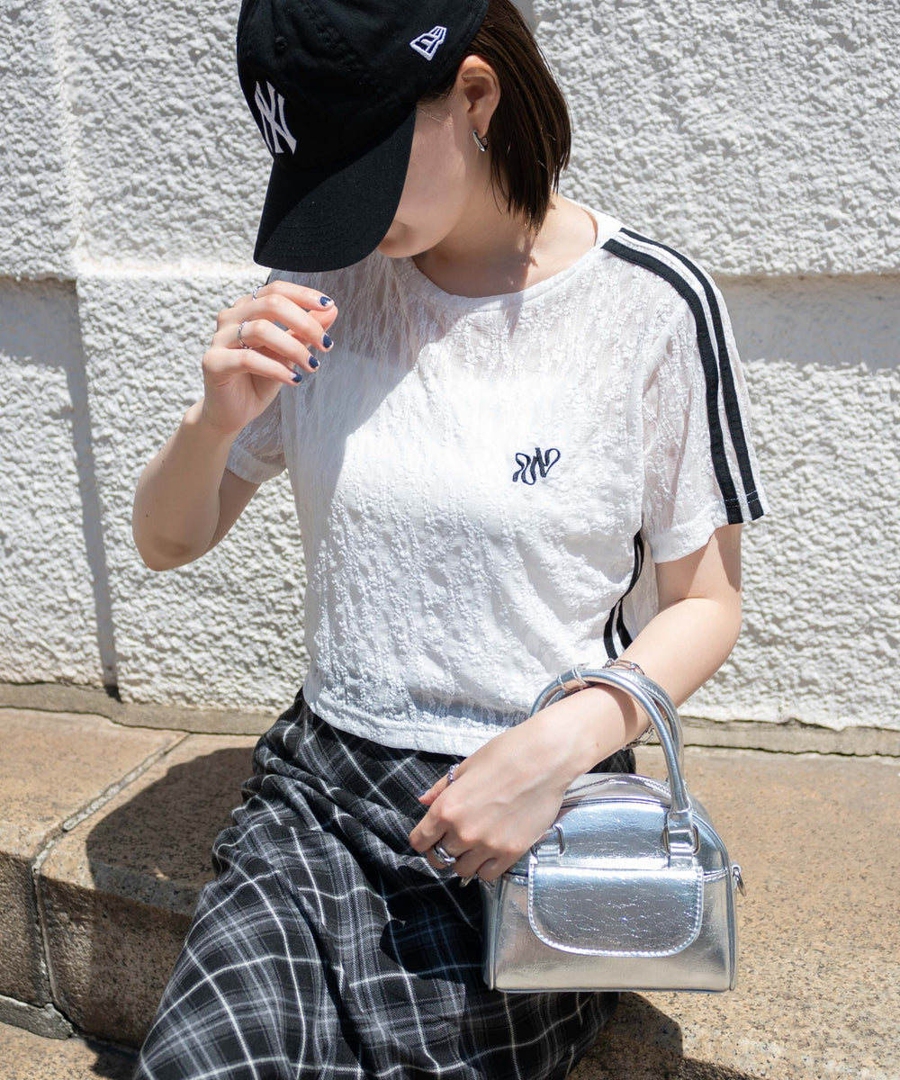 ホワイト　モデル:155cm F着用