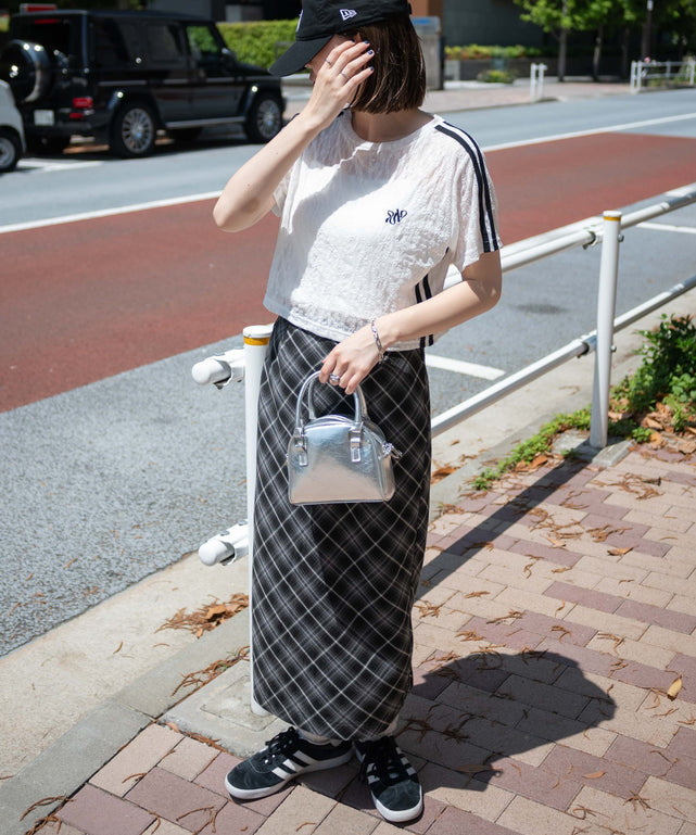 ホワイト　モデル:155cm F着用