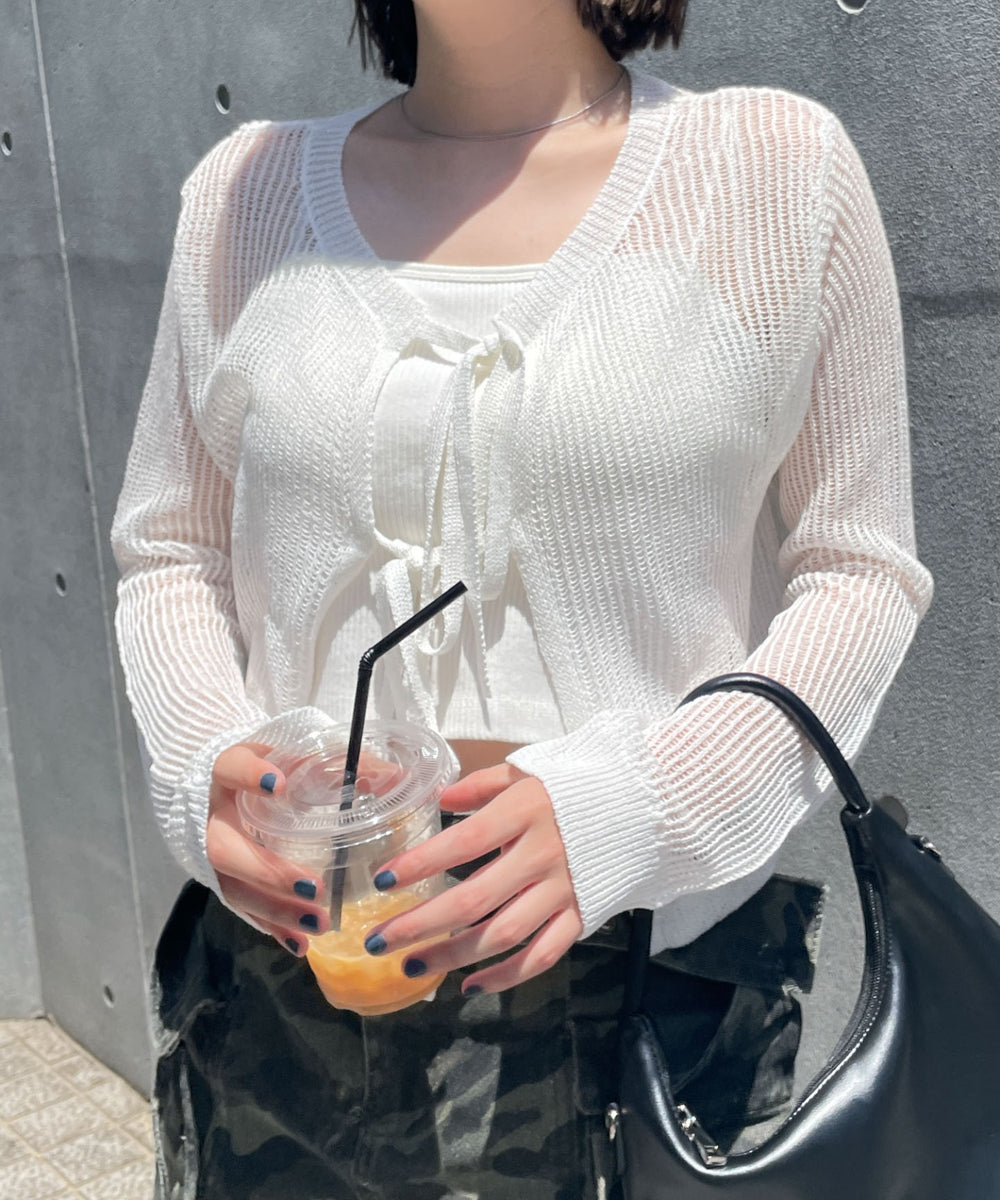 ホワイト モデル:155cm F着用