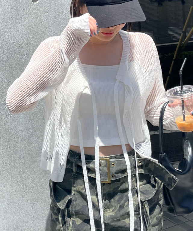 ホワイト モデル:155cm F着用