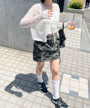 ホワイト モデル:155cm F着用