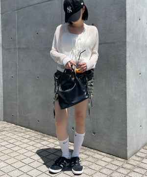 ホワイト モデル:155cm F着用