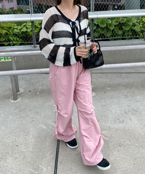 ブラック系その他　モデル:155cm F着用