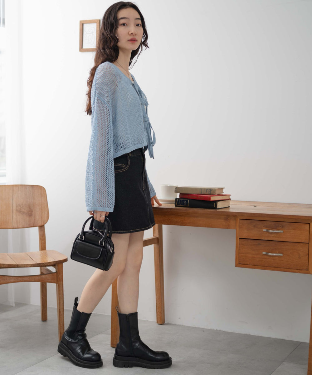 サックス　モデル:163cm F着用