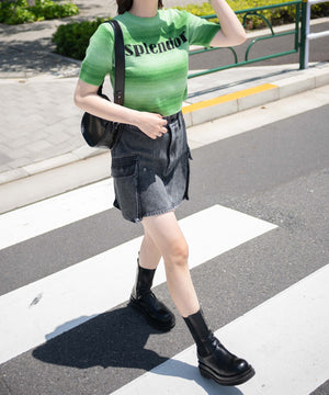 グリーン モデル:155cm F着用