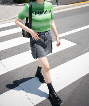 グリーン モデル:155cm F着用