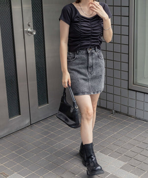 ブラック　モデル:155cm F着用