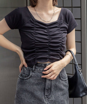 ブラック　モデル:155cm F着用