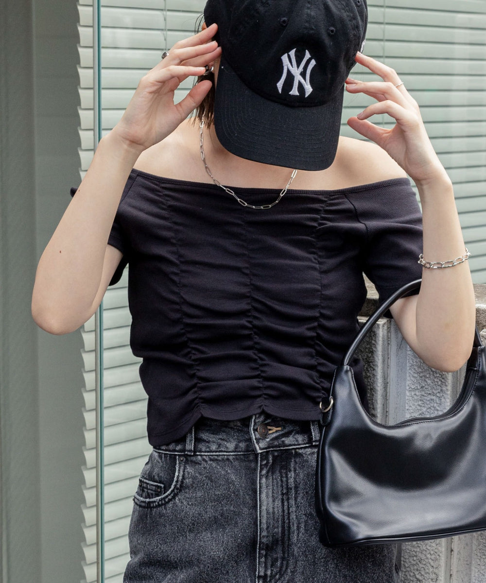 ブラック　モデル:155cm F着用