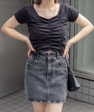 ブラック　モデル:155cm F着用