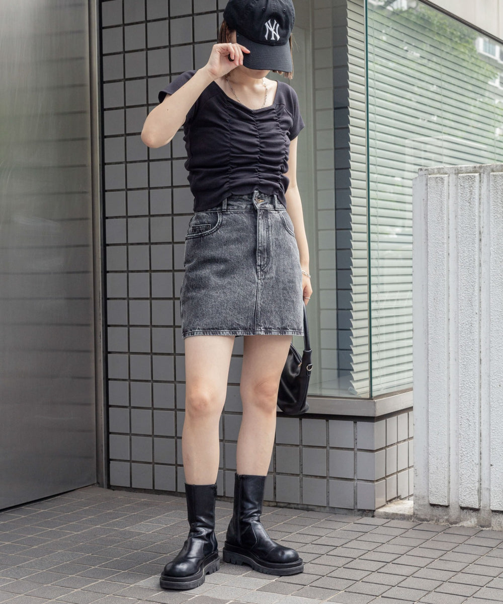 ブラック　モデル:155cm F着用