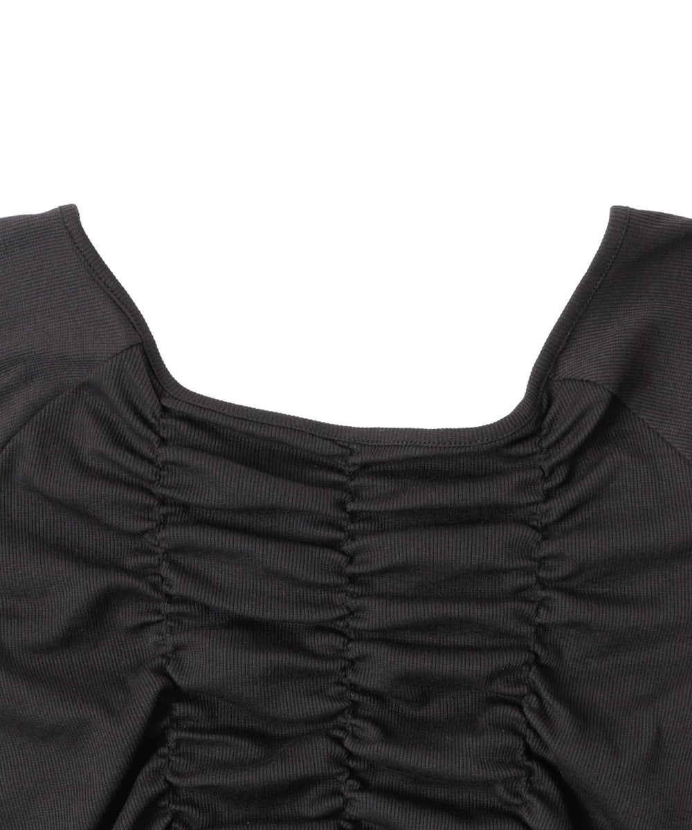 2WAYシャーリングオフショルT