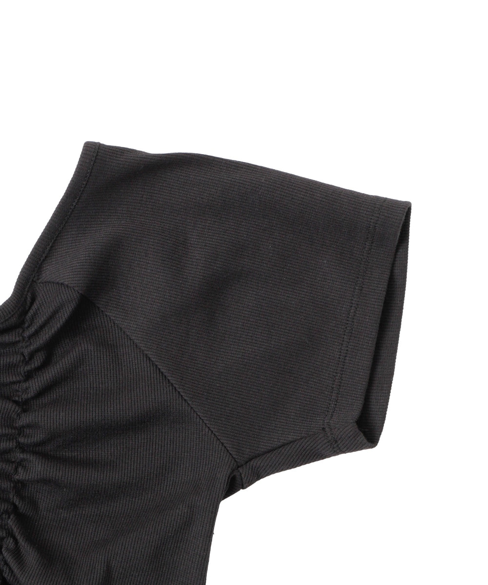 2WAYシャーリングオフショルT