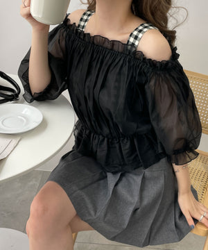 ブラック　モデル:155cm F着用