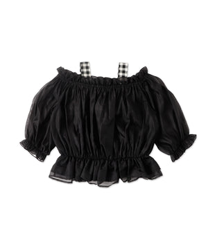 キャミSETオーガンジーオフショルブラウス