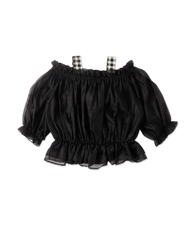 キャミSETオーガンジーオフショルブラウス