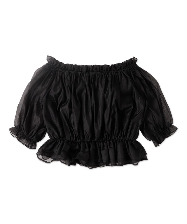 キャミSETオーガンジーオフショルブラウス