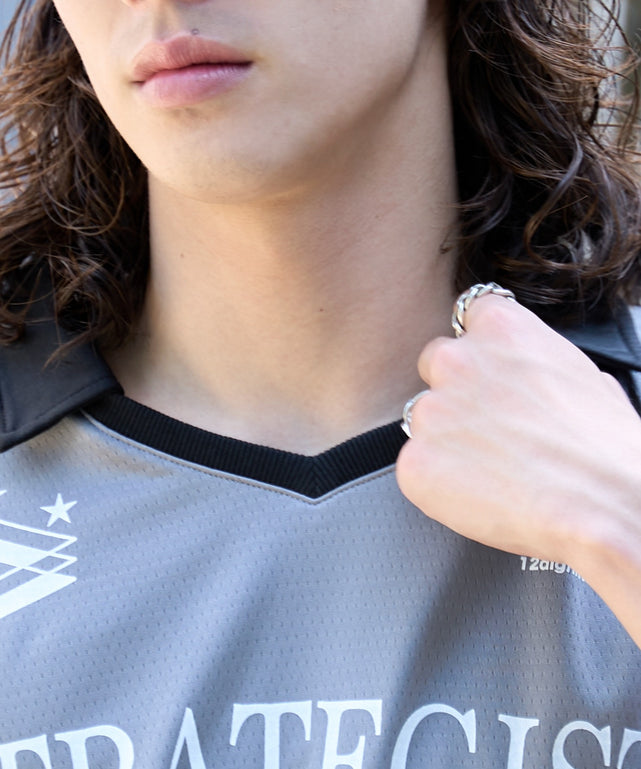 ドロストゲームシャツプルオーバー